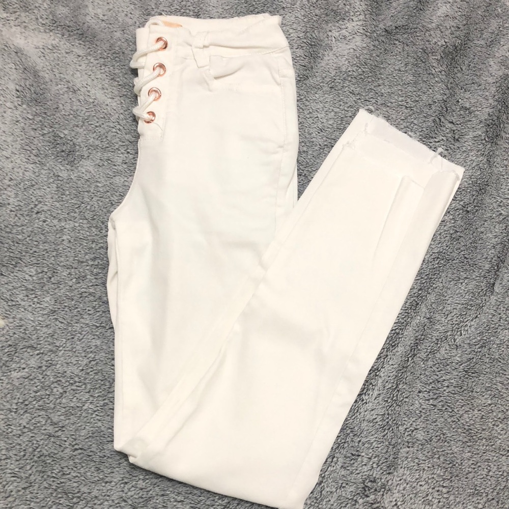 White jeans